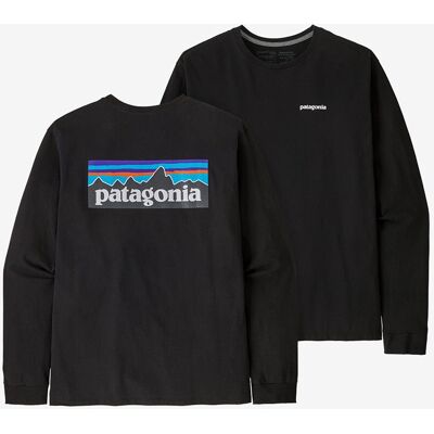 Patagonia M's L/S P-6 Logo Responsibili-Tee Black - XL XL Patagonia M's L/S P-6 Logo Responsibili-Tee Black - XL XL