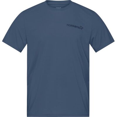 Norrøna Femund Tech T-ShirtM's Vintage Indigo - L L Norrøna Femund Tech T-ShirtM's Vintage Indigo - L L