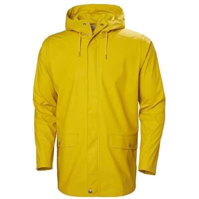 Helly Hansen Moss Rain Coat Essential Yellow - S S Helly Hansen Moss Rain Coat Essential Yellow - S S