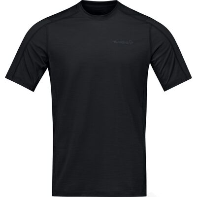 Norrøna falketind equaliserUll T-shirt M's Caviar Black - M M Norrøna falketind equaliserUll T-shirt M's Caviar Black - M M