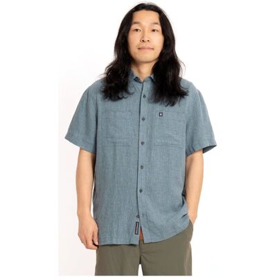 Black Diamond M Scenic Route Ss Shirt Midnight Blue-Glacier - L L Black Diamond M Scenic Route Ss Shirt Midnight Blue-Glacier - L L