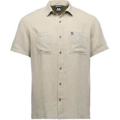 Black Diamond M Scenic Route Ss Shirt Pine Smoke-Chalk - M M Black Diamond M Scenic Route Ss Shirt Pine Smoke-Chalk - M M