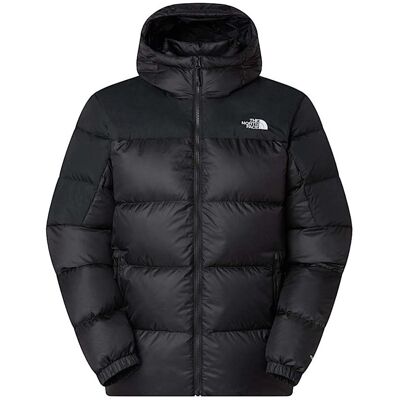 The North Face M Diablo Down 2.0 Hoodie Tnf Black Heather/Tnf B - S S The North Face M Diablo Down 2.0 Hoodie Tnf Black Heather/Tnf B - S S