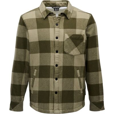 Black Diamond M Project Lined Flannel Dark Moss-Pine Smoke - XL XL Black Diamond M Project Lined Flannel Dark Moss-Pine Smoke - XL XL