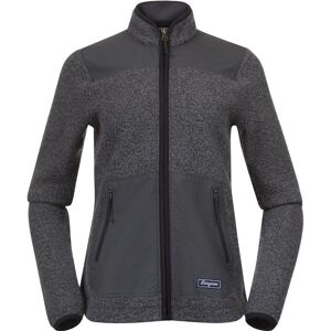 Bergans Nordmarka ReWool Pile Midlayer Jacket Women Solid Dark Grey/Dark Shadow Grey - S S Bergans Nordmarka ReWool Pile Midlayer Jacket Women Solid Dark Grey/Dark Shadow Grey - S S