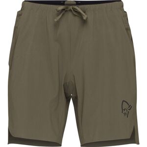 Norrøna Senja Flex1 8" Shorts W´s Olive Night - M M Norrøna Senja Flex1 8" Shorts W´s Olive Night - M M