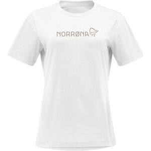 Norrøna /29 Cotton Norrøna Viking T-Shirt W´s Pure White - XS XS Norrøna /29 Cotton Norrøna Viking T-Shirt W´s Pure White - XS XS