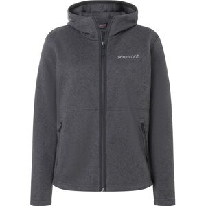 Marmot Wm's Drop Line Full Zip Hoody Black Heather - S S Marmot Wm's Drop Line Full Zip Hoody Black Heather - S S