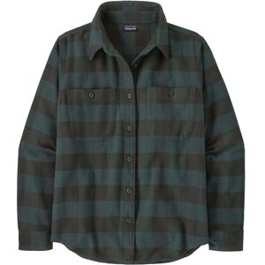 Patagonia W's Fjord Flannel Shirt Buffalo Check: Old Growth Green - S S Patagonia W's Fjord Flannel Shirt Buffalo Check: Old Growth Green - S S