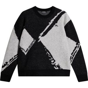 J.Lindeberg Jaxton Knitted Sweater Black - XL XL J.Lindeberg Jaxton Knitted Sweater Black - XL XL