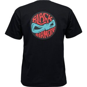 Black Diamond W Rope Badge Ss Tee Black - L L Black Diamond W Rope Badge Ss Tee Black - L L