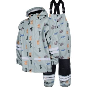 Lindberg Vattholma Rain Set Green/Grey - 120 120 Lindberg Vattholma Rain Set Green/Grey - 120 120