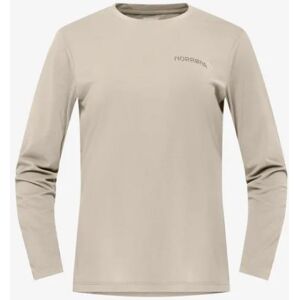Norrøna Femund Tech Long Sleeve W´s Oatmeal - L L Norrøna Femund Tech Long Sleeve W´s Oatmeal - L L