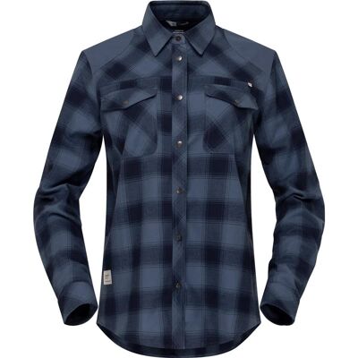 Norrøna Femund Flannel Shirt W'S Navy Blazer - M M Norrøna Femund Flannel Shirt W'S Navy Blazer - M M