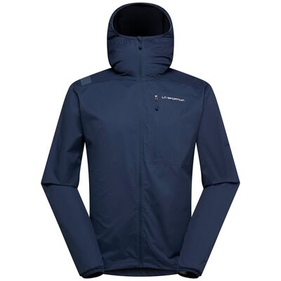 La Sportiva Wall Breeze StretchJkt W Night Sky/Chalk - M M La Sportiva Wall Breeze StretchJkt W Night Sky/Chalk - M M