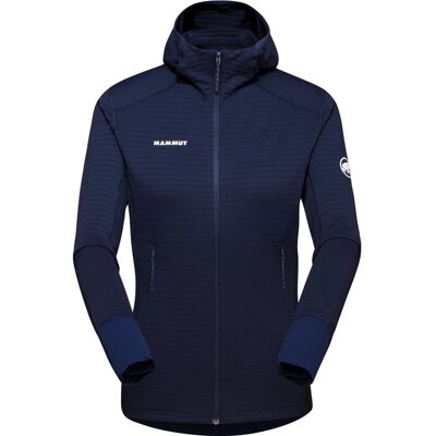 Mammut Taiss Light ML Hooded Jacket Women Marine - M M Mammut Taiss Light ML Hooded Jacket Women Marine - M M