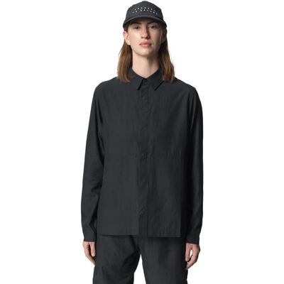 Houdini W's Tree Chore Jacket Bleached Black - L L Houdini W's Tree Chore Jacket Bleached Black - L L