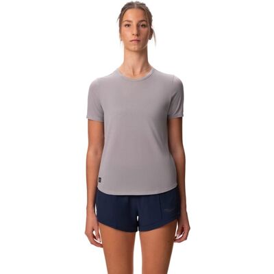 Saucony Stopwatch Short Sleeve Light Grey Heather - S S Saucony Stopwatch Short Sleeve Light Grey Heather - S S