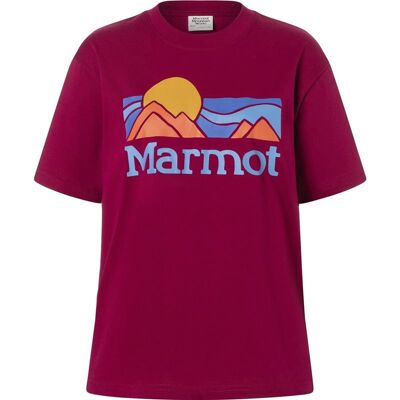 Marmot Wm's Coastal Tee SS Red Mulberry - XL XL Marmot Wm's Coastal Tee SS Red Mulberry - XL XL