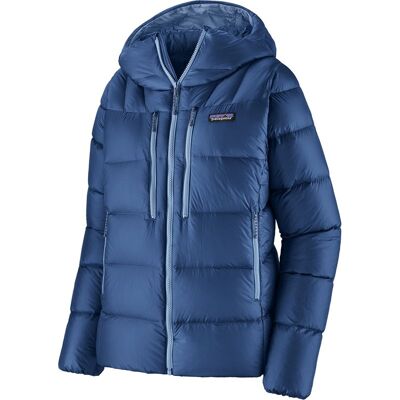 Patagonia W's Fitz Roy Down Hoody Clement Blue - M M Patagonia W's Fitz Roy Down Hoody Clement Blue - M M