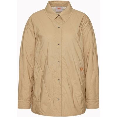 Varg W Lillå Padded Shirt Drift Wood Beige - XL XL Varg W Lillå Padded Shirt Drift Wood Beige - XL XL