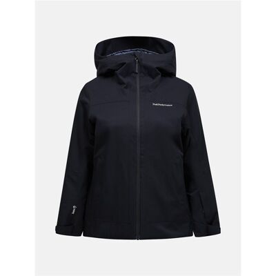 Peak Performance W Rider Tech Insulated Jacket Black - L L Peak Performance W Rider Tech Insulated Jacket Black - L L