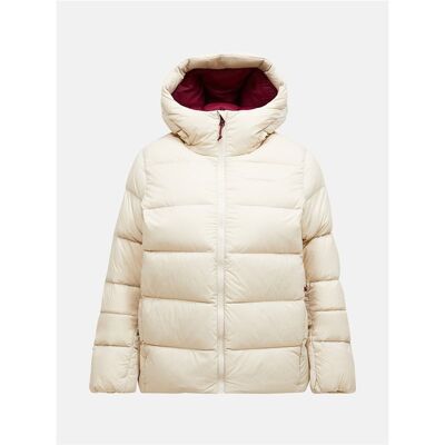 Peak Performance W Frost Down PufferJacket Sand Fog - L L Peak Performance W Frost Down PufferJacket Sand Fog - L L
