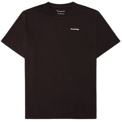 KnowledgeCotton Apparel SOS Regenerative Organic Cotton Back Print T-shirt Chocolate Torte - M M KnowledgeCotton Apparel SOS Regenerative Organic Cotton Back Print T-shirt Chocolate Torte - M M