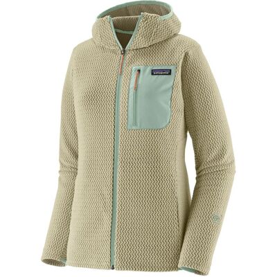 Patagonia W's R1 Air Full-Zip Hoody Weathered Stone - L L Patagonia W's R1 Air Full-Zip Hoody Weathered Stone - L L
