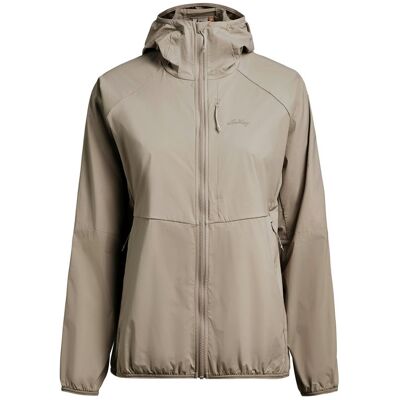 Lundhags Tived Light Windbreaker Jacket W Driftwood - L L Lundhags Tived Light Windbreaker Jacket W Driftwood - L L