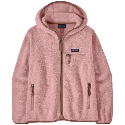 Patagonia W's Retro Pile Hoody Fuzzy Mauve - M M Patagonia W's Retro Pile Hoody Fuzzy Mauve - M M