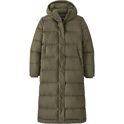 Patagonia W's Silent Down Long Parka Basin Green - XL XL Patagonia W's Silent Down Long Parka Basin Green - XL XL