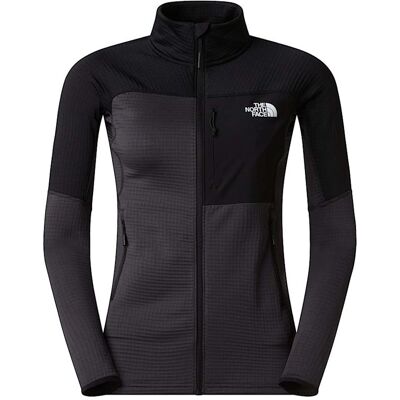 The North Face W Polartec Powergrid Stormgap Jacket Asphalt Grey/Tnf Black - S S The North Face W Polartec Powergrid Stormgap Jacket Asphalt Grey/Tnf Black - S S