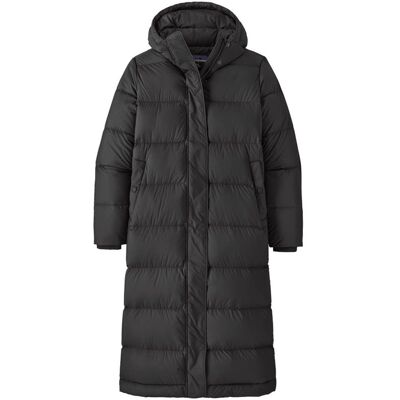 Patagonia Silent Long Down Parka Women Black/Blk - M M Patagonia Silent Long Down Parka Women Black/Blk - M M