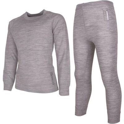 Lindberg Merino Set Greymelange - 100 100 Lindberg Merino Set Greymelange - 100 100