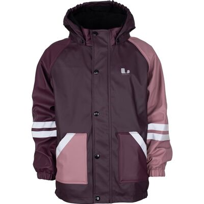 Lindberg Fagerhult Rain Set,Fleece Plum/Dry Rose - 100 cl 100 cl Lindberg Fagerhult Rain Set,Fleece Plum/Dry Rose - 100 cl 100 cl