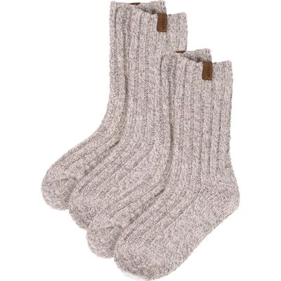Lindberg Ragge Sock, 2-P Grey Melange - 31/33 31/33 Lindberg Ragge Sock, 2-P Grey Melange - 31/33 31/33