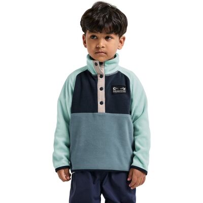 Didriksons Monte Kids Half Bu 5 Factory Blue - 110 110 Didriksons Monte Kids Half Bu 5 Factory Blue - 110 110