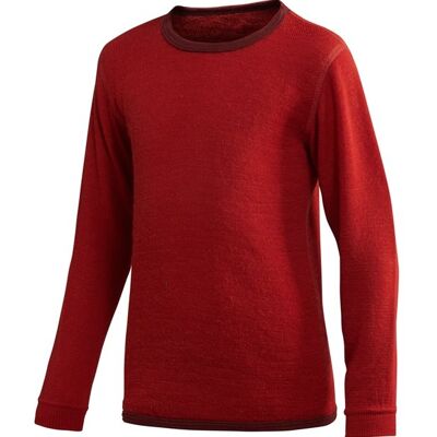 Woolpower Kids Crewneck 200 Autumn Red - 110/116 cl 110/116 cl Woolpower Kids Crewneck 200 Autumn Red - 110/116 cl 110/116 cl