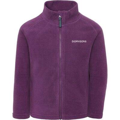 Didriksons Monte Kids' Full-Zip Northen Purple - 130 130 Didriksons Monte Kids' Full-Zip Northen Purple - 130 130