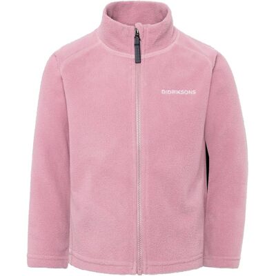 Didriksons Monte Kids' Full-Zip Oyster Pink - 90 90 Didriksons Monte Kids' Full-Zip Oyster Pink - 90 90