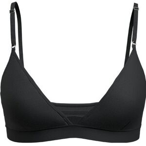 Icebreaker Women Merino 150 Siren Bra Inserts Black - L L Icebreaker Women Merino 150 Siren Bra Inserts Black - L L