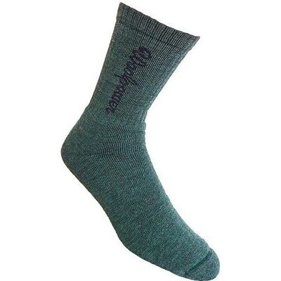 Woolpower Socks Classic Logo 400 Forest Green - 36-39 36-39 Woolpower Socks Classic Logo 400 Forest Green - 36-39 36-39