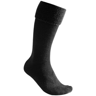 Woolpower Socks Knee-High 600 Black - 45-48 45-48 Woolpower Socks Knee-High 600 Black - 45-48 45-48