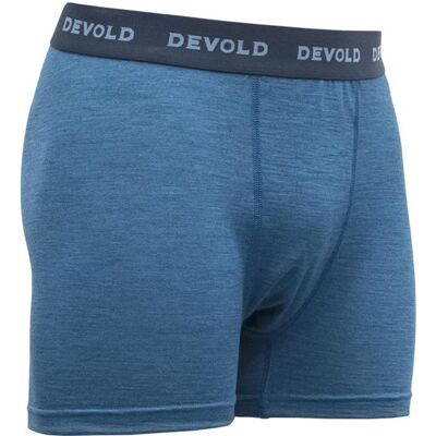 Devold Breeze Merino 150 Boxer Man Blue Melange - XXL XXL Devold Breeze Merino 150 Boxer Man Blue Melange - XXL XXL