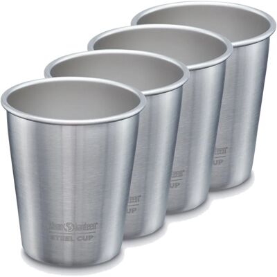 Klean Kanteen Ruostumattomasta Teräksestä Kupit 295ml - 4 Kpl - Kestävä & Ympäristöystävällinen Klean Kanteen Ruostumattomasta Teräksestä Kupit 295ml - 4 Kpl - Kestävä & Ympäristöystävällinen