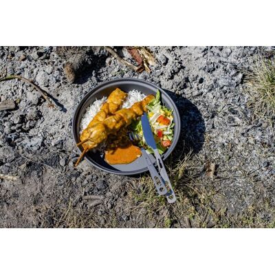 Nordisk Titanium Cutlery set w/ 1 Fork & 1 Spoon Nordisk Titanium Cutlery set w/ 1 Fork & 1 Spoon