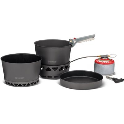 Primus Primetech Stove Set II 2x2.3 L w. pan Primus Primetech Stove Set II 2x2.3 L w. pan