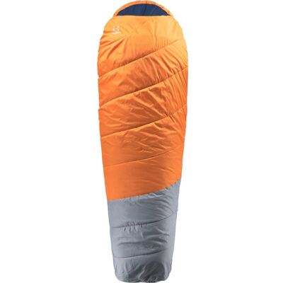 Haglöfs Moonlite Junior Tangerine/Gravel grey - Koko: 150L - Makuupussi Haglöfs Moonlite Junior Tangerine/Gravel grey - Koko: 150L - Makuupussi