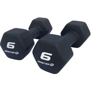 Master Fitness Neoprenhantlar i par, Hantlar Neoprene - 6 kg 6 kg Master Fitness Neoprenhantlar i par, Hantlar Neoprene - 6 kg 6 kg